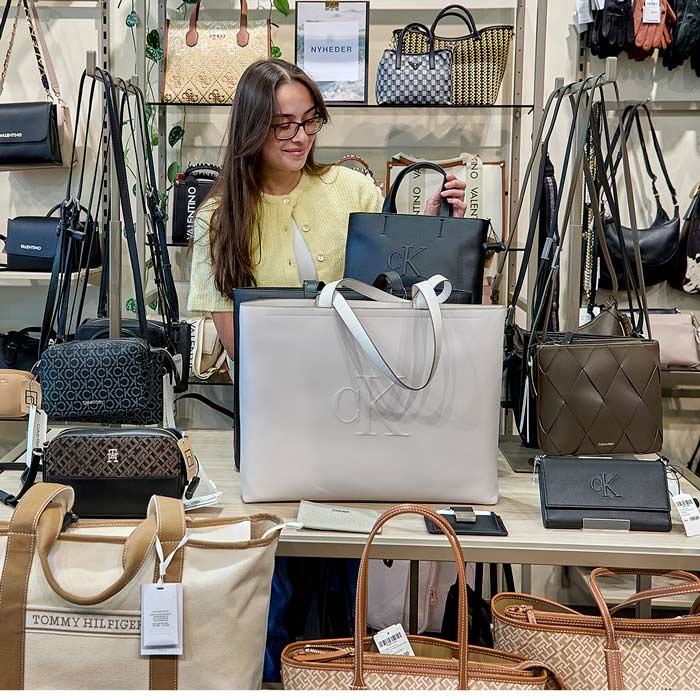 Smukke tasker fra Helm i Herning Centret.