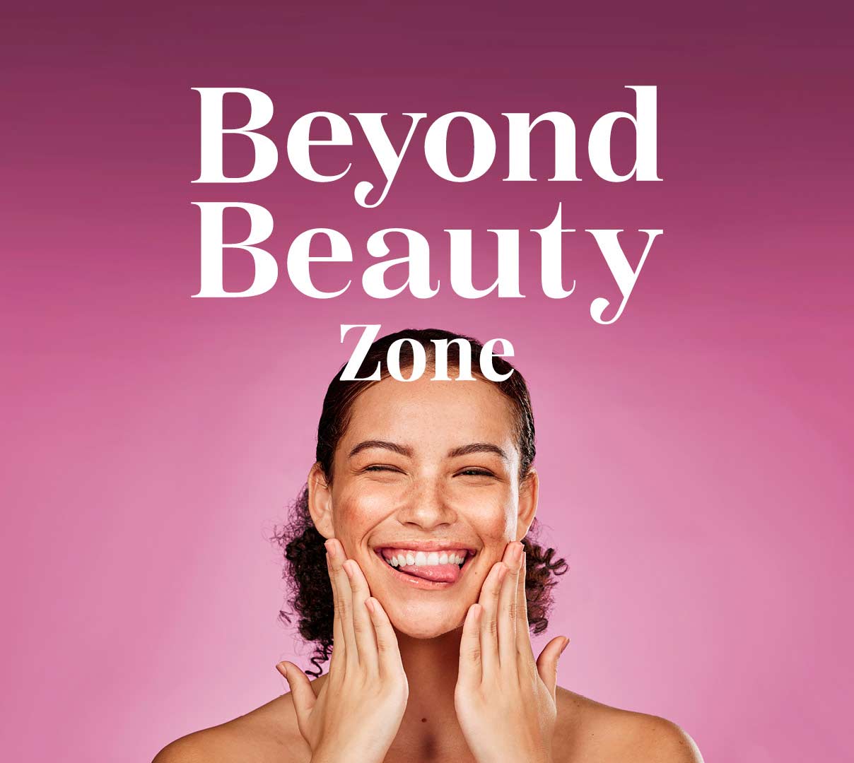 Beauty produkter i toilettaske